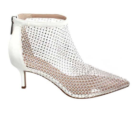 Charles David Shoes - White Boots 2.76 inches